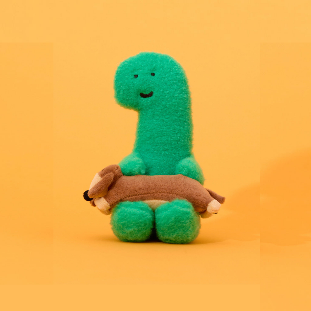 JOGUMAN Brachio & Woody Throw Away Miniature Doll ตุ๊กตา