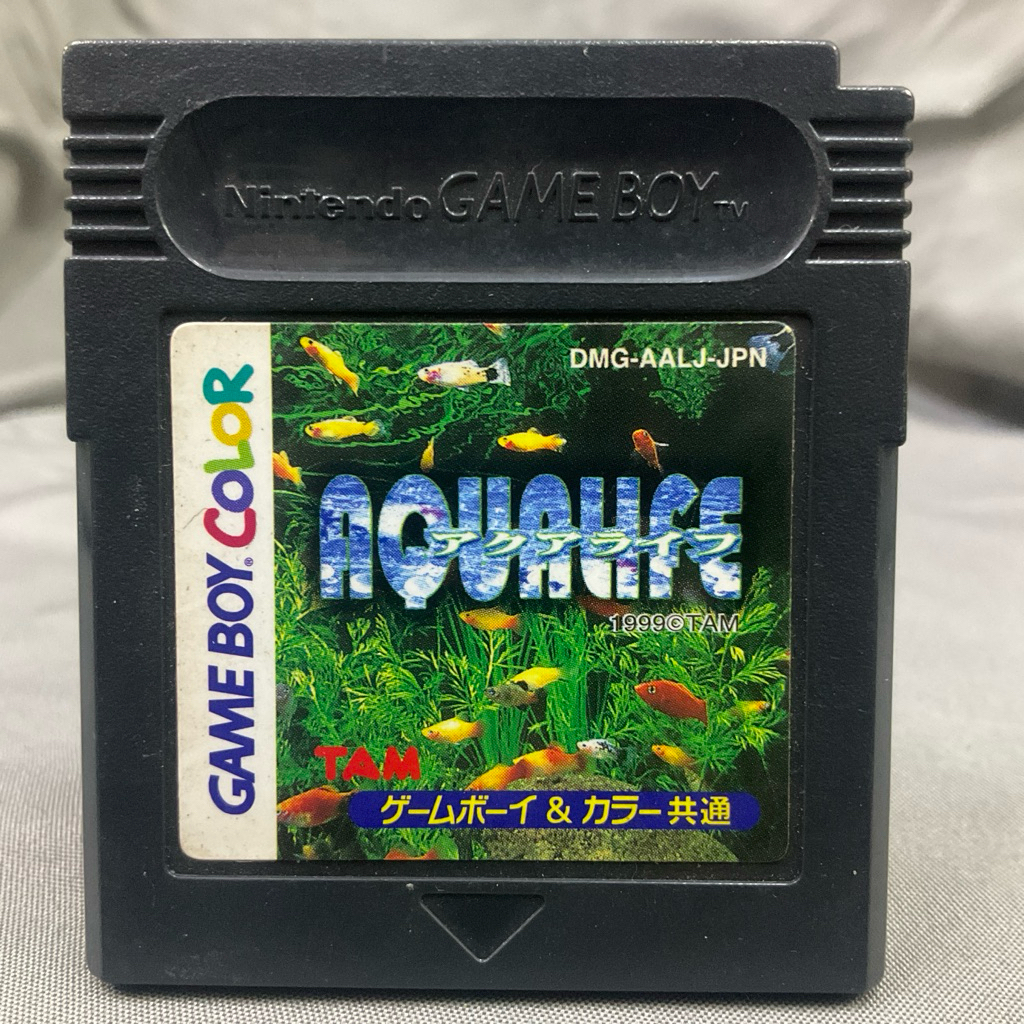 ตลับแท้ [GBC] [0179] AquaLife (Japan) (DMG-AALJ) Game Gameboy Game Boy Color