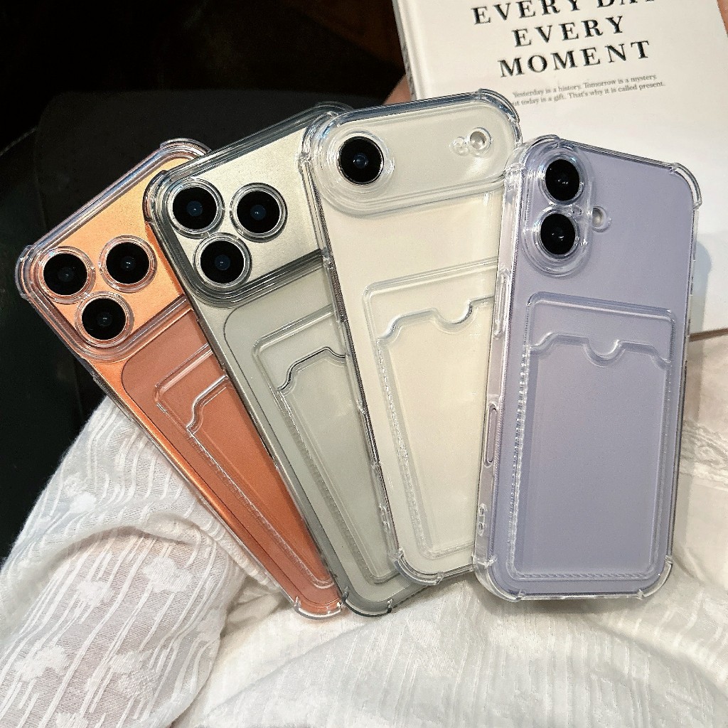เคสใส่บัตร สำหรับ for iPhone 17 17pro 17promax 17air พร้อมส่ง เคสใส่บัต for iPhone17 pro max