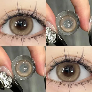 (COD)0.00-5.50 คอนแทคเลนส์สีขนาดเส้นผ่านศูนย์กลาง 14-14.5MM คอนแทคเลนส์คอนแทก คอนแทคเลนส์ brown คอนเทค เลนส์ คอนแทคเลนส์