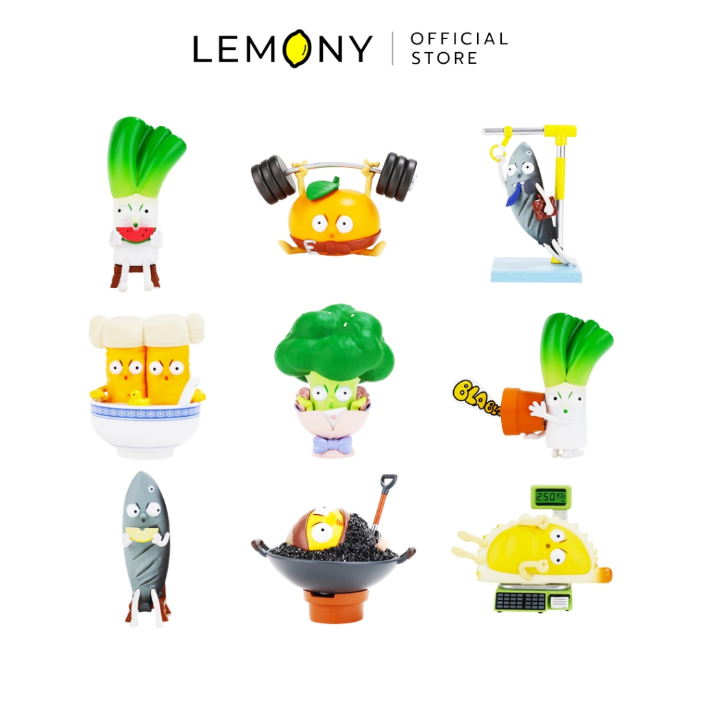 LEMONY กล่องจุ่ม WHAT THE MAN ซีรีส์ Daily