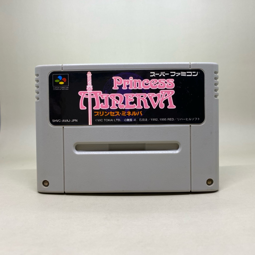 Princess Minerva (SFC) | ตลับเกมส์แท้ Nintendo Super Famicom | Original Japan | Japanese | ใช้งานปกต