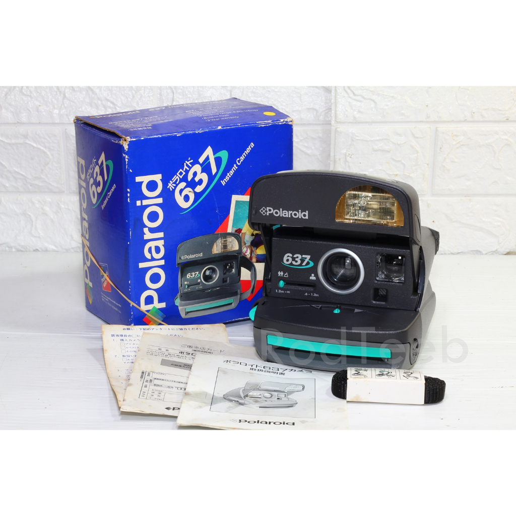 กล้องโพลารอยด์ POLAROID 637 พร้อมกล่อง ใช้ฟิล์ม รุ่น 600 (มือ 2)