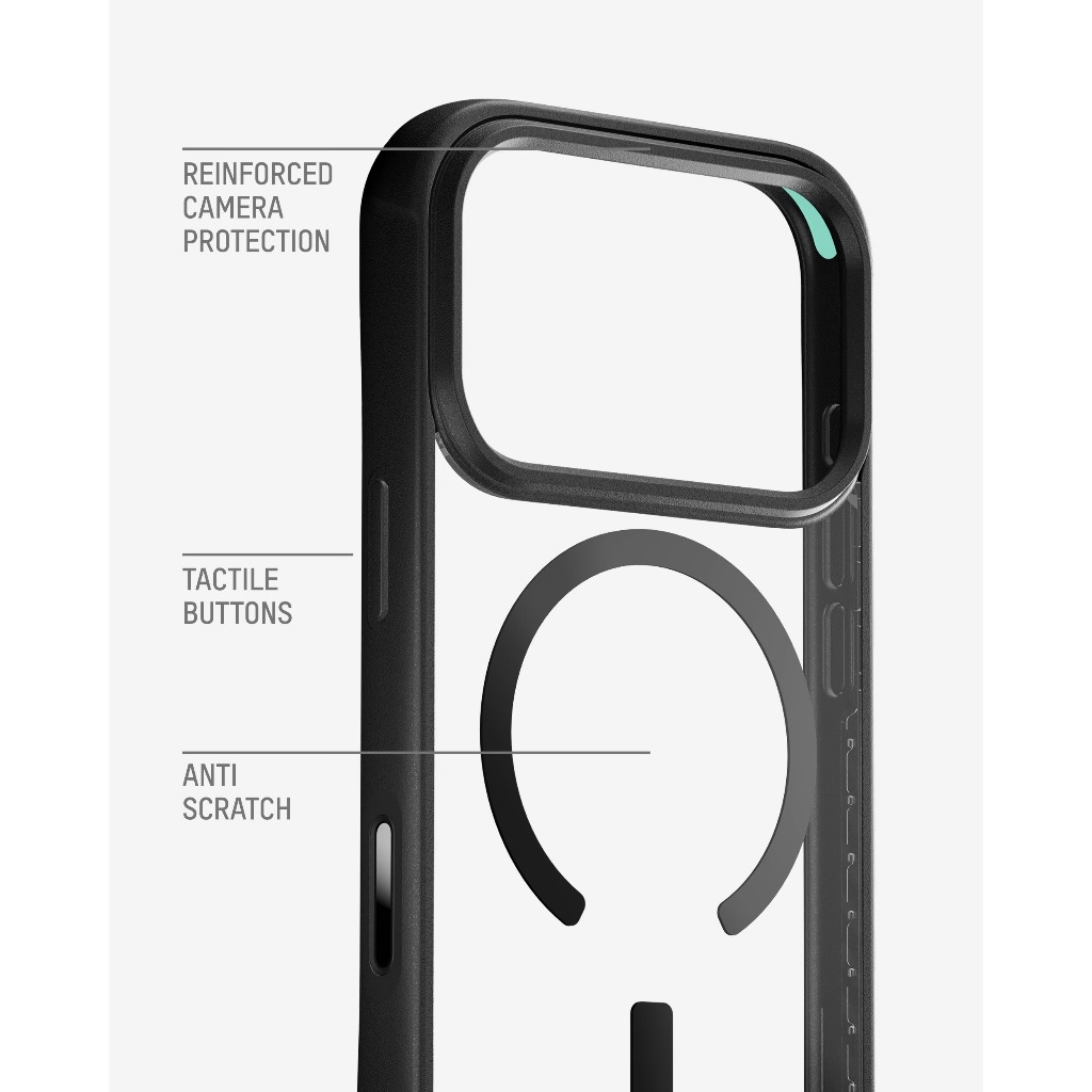 (ส่งทันที-แถมฟิล์ม) เคส Mous Clarity 3.0 สำหรับ iPhone 17 Pro / 17 Pro Max - รูปที่ 3