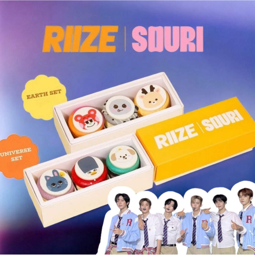 ✅รับหิ้ว✅ 🍪✨ SOURI x RIIZE Fatcaron Limited Edition ✨🍪 คอลแลบสุดพิเศษที่ BRIIZE ห้ามพลาด! 💖ทุกเซทมาก