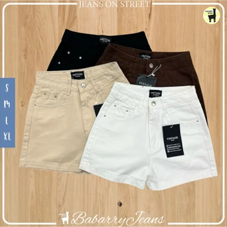Babarry Style กางเกงขาสั้น ผญ รุ่นเรียบคลาสสิค (Classic) ผ้านุ่ม ใส่สบาย ยาว 14 นิ้ว V-T