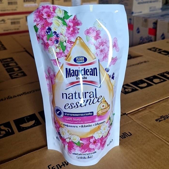 [ยกลัง12ถุง] มาจิคลีนน้ำยาถูพื้น แบบถุงเติม 700มล.-750มล. Magic Clean Floor Cleaner น้ำยาถูพื้น น้ำยาทำความสะอาดพื้น - รูปที่ 2