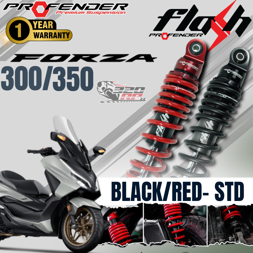 โช๊คหลัง PROFENDER FLASH-SERIES HONDA FORZA300/350 ส่งไว!! 320spราชพฤกษ์
