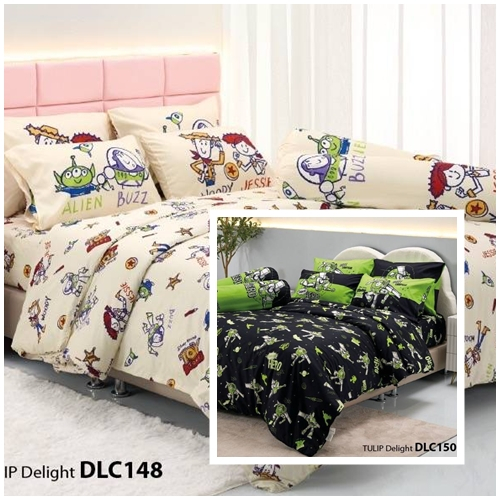ผ้าปูที่นอน TULIP Delight ทิวลิป ดีไลท์ 3.5 5 6 ฟุต Toy Woody Space Ranger DLC067 DLC118 DLC119 DLC120 DLC140 DLC150