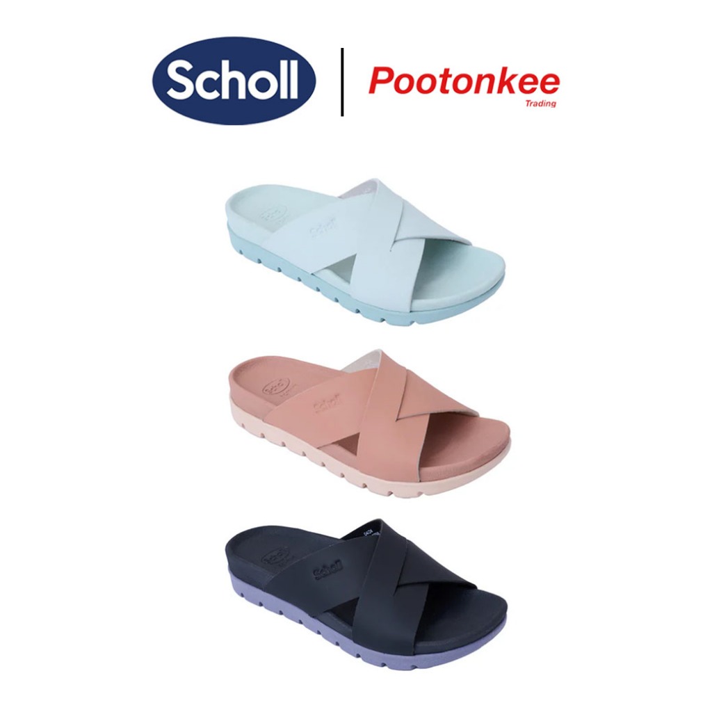 Scholl รุ่น Hope รองเท้าแตะ ผู้หญิง สกอลล์ แบบสวม