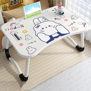 โต๊ะญี่ปุ่น ลาย 3 มิติ 3D ลายการ์ตูน ลายไม้ สำหรับวางโน๊ตบุ๊ค นั่งอ่านหนังสือ 1050