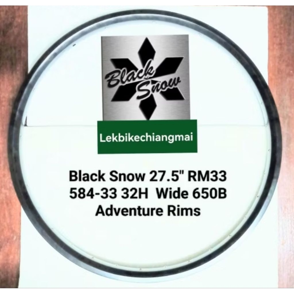 BLACKSNOW ขอบล้อ 27.5" RM33 584-33 32H,36H WIDE 650B

