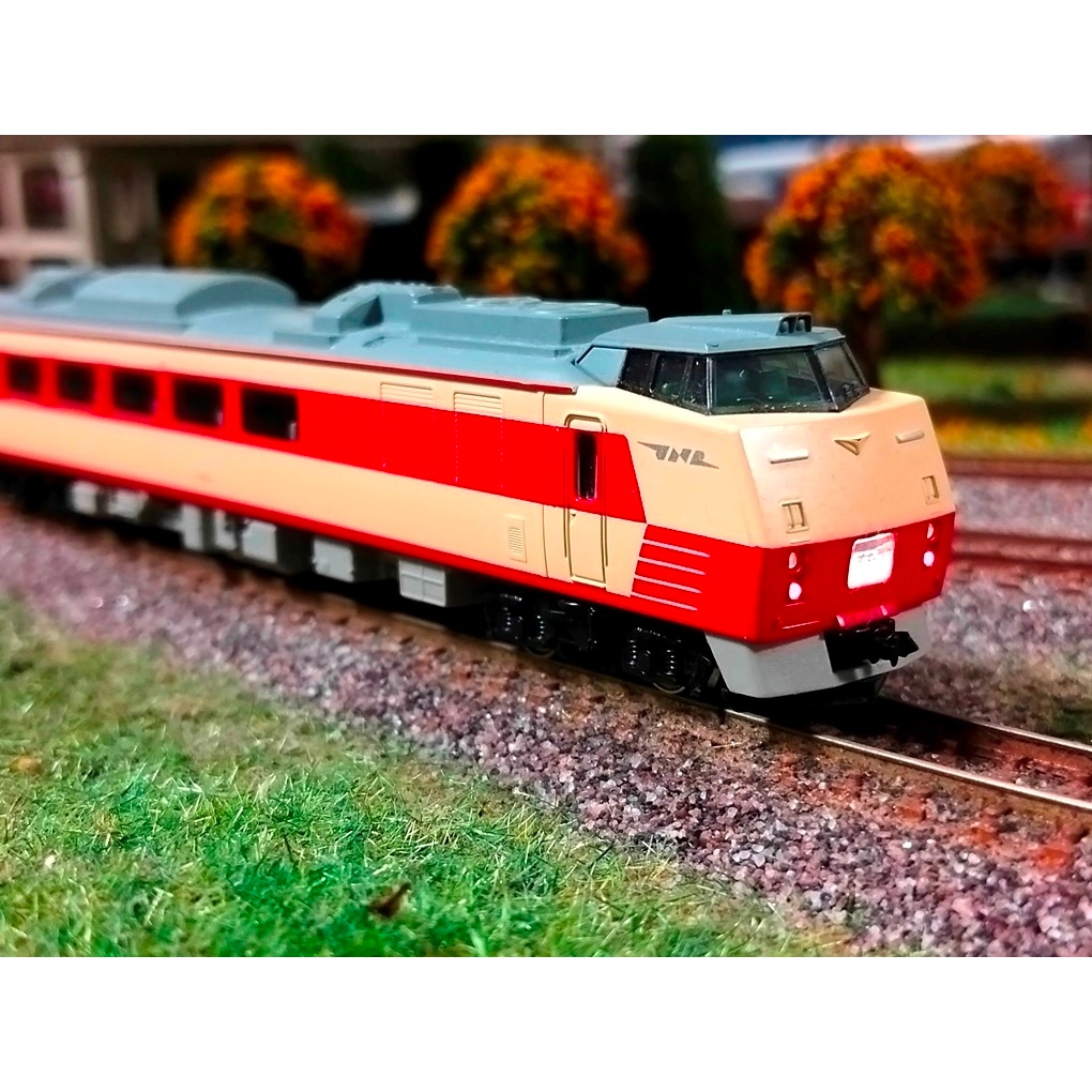 โมเดลรถไฟKiha183 โมเดลรถไฟคิฮะ183 โมเดลรถไฟ Tomix DMU JR Kiha183 สีการรถไฟแห่งชาติญี่ปุ่น N Scale * 