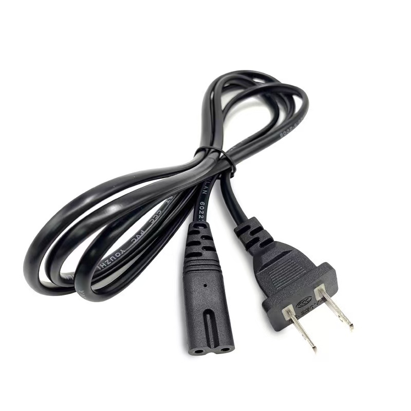 สาย AC 2 รู Printer power cable ยาว 1.5 เมตร หนา 0.75mm สายหนาอย่างดี