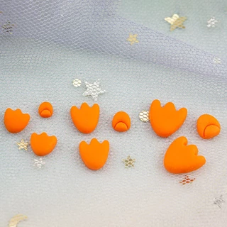 (ไทย) ปาก,เท้า ต๊าวเป็ดจิ๋ว (•ө•) For Tiny แบบแปะ Resin clay Handmade 100% สำหรับ ตุ๊กตาโครเชต์ ผ้าสักหลาด และอื่นๆ