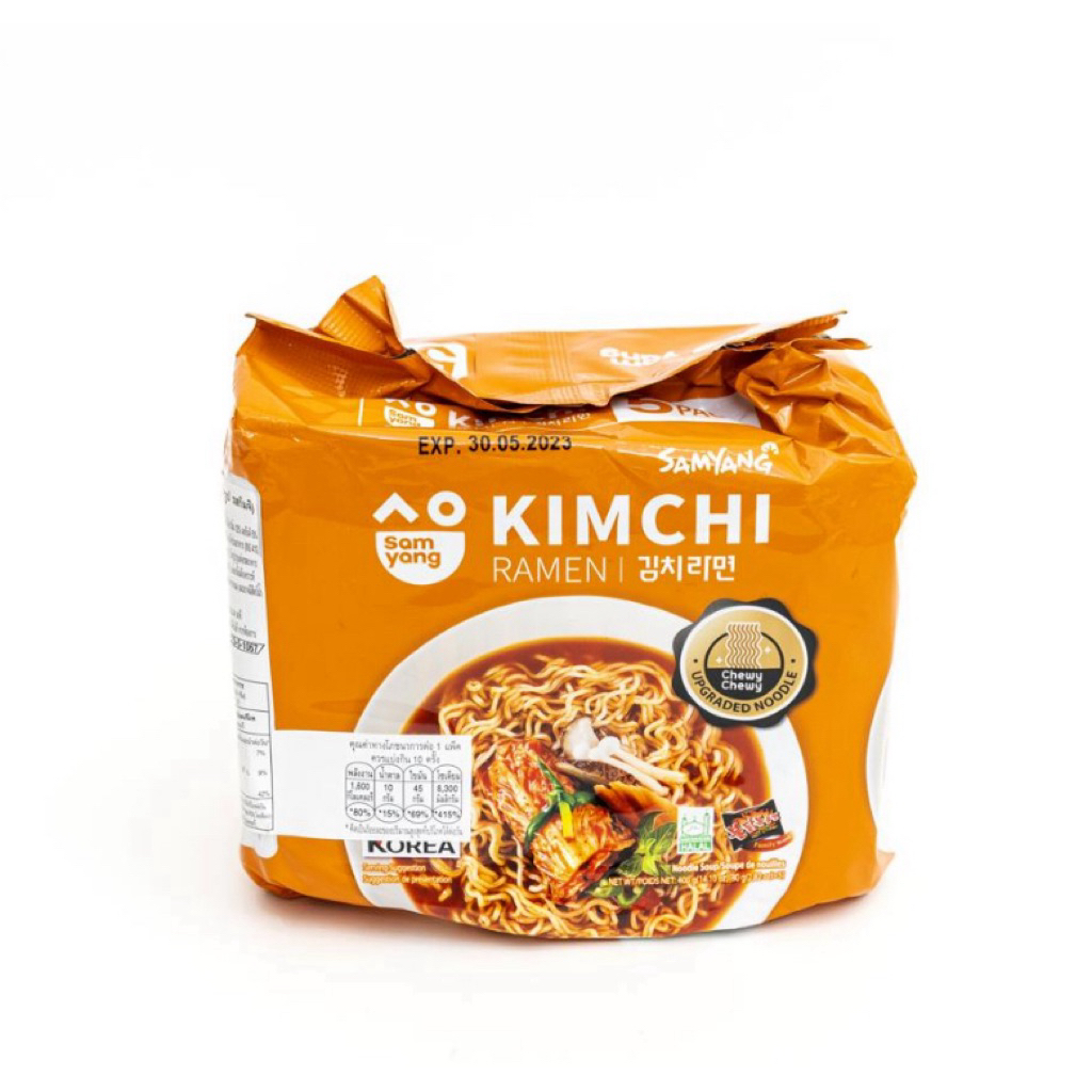 Samyang Kimchi Ramen/Tokpokki Ramen/Bulgogi Ramen 80g x5 ซัมยัง บูลโกกิเมง/ต๊อกปกกี/กิมจิราเมง