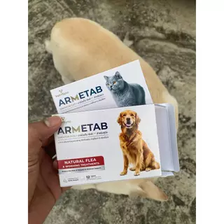 วิตามินแมว ARMETAB ZINC+ เสริมภูมิ บำรุงขน สำหรับสุนัข และ แมว 6 เดือน