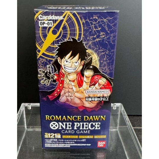 One Piece Card Game Booster Box OP-01 Romance down Brand new and unopened