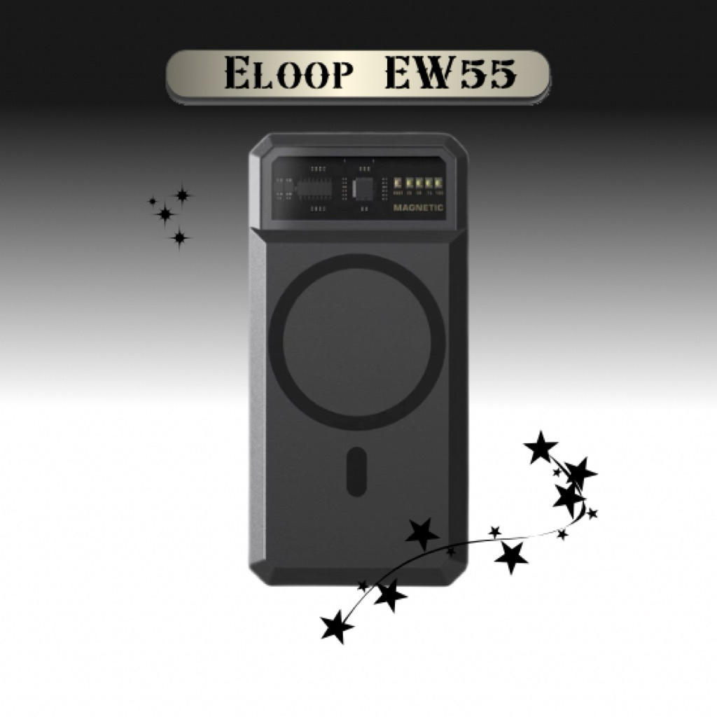 Eloop EW55 Magcharge 20000mAh แบตสำรองไร้สาย