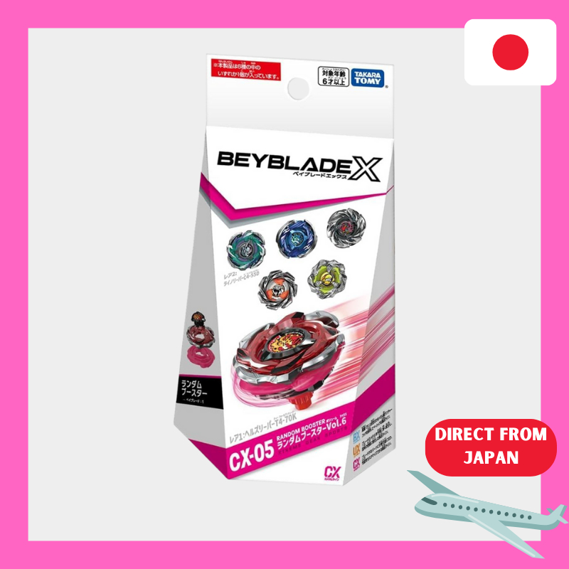 BEYBLADE X CX-05 Random Booster Vol.6