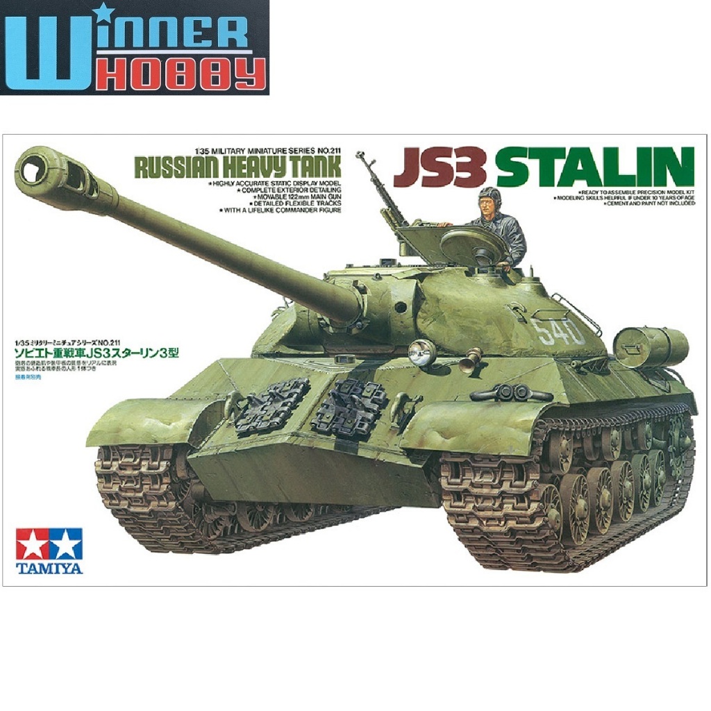 Tamiya 35211 Russian Heavy Tank JS3 Stalin 1/35