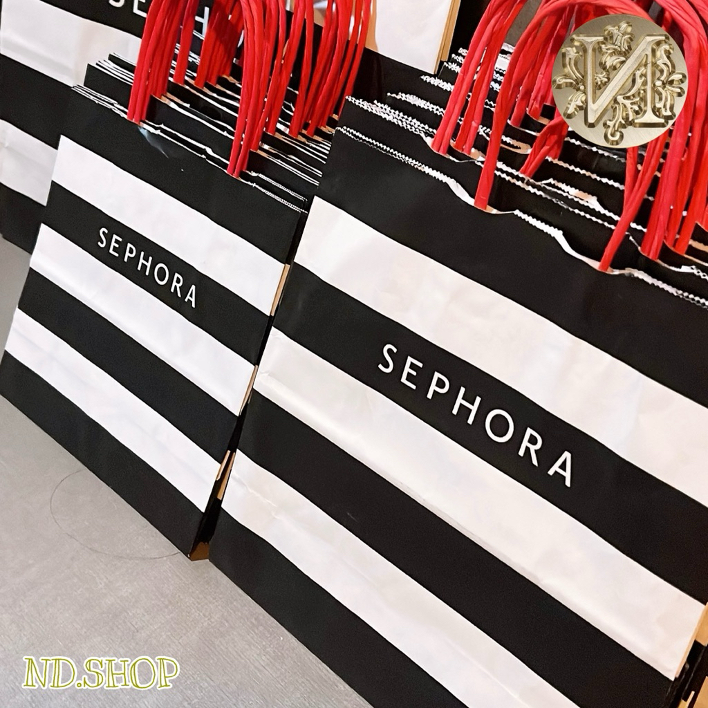 ถุง Sephora ถุงกระดาษ ถุงของขวัญ ถุงใส่เครื่องสำอาง