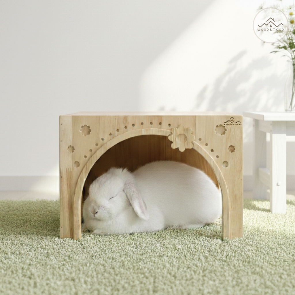 บ้านกระต่าย บ้านแกสบี้ รุ่น DAISY MINI HOUSE [WOOD&MOOD]TH
