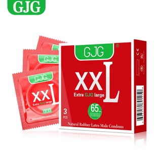 XXL ถุงยางอนามัยไซส์พิเศษ 55,56,58,60,65 (1กล่อง มี10ชิ้น)