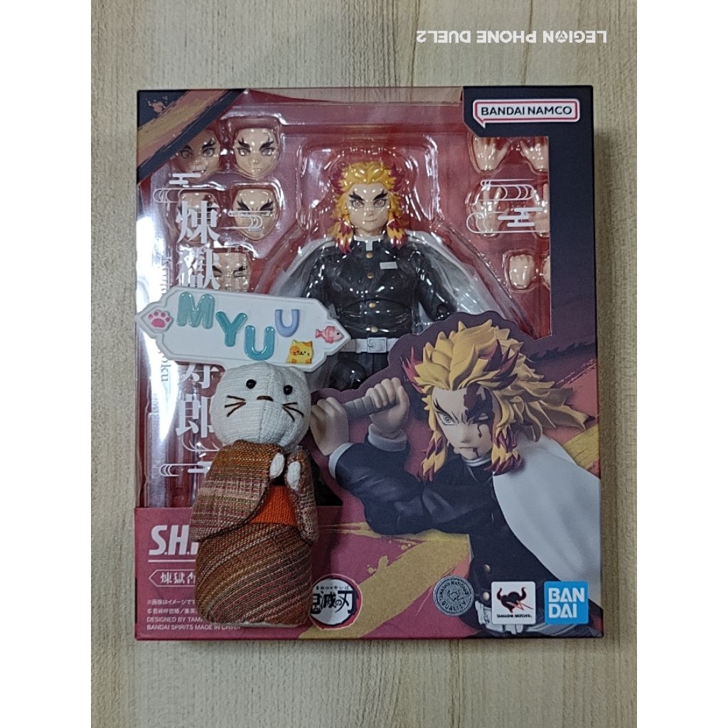 🙀 NEW Kyojuro Rengoku Kimetsu No Yaiba Demon Slayer SHF S.H.FIGUARTS Figuarts Bandai ดาบพิฆาตอสูร