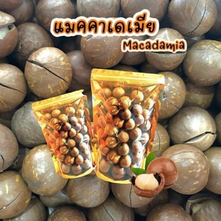 แมคคาเดเมีย อบเนย Roasted Macadamia Nuts พร้อมทาน หอม กรอบ อร่อย ธัญพืชเพื่อสุขภาพ ขนาด 500g / 1kg