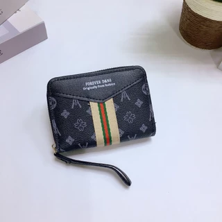 DD081#กระเป๋าสตางค์ใบสั้น 📌มีซิปใบสำหรับใส่เหรียญ 📌มีช่วงใส่บัตรงทั้งหมด4ช่อง 📌วัดสุด:หนังPU รุ่นใหม่！มาใหม่