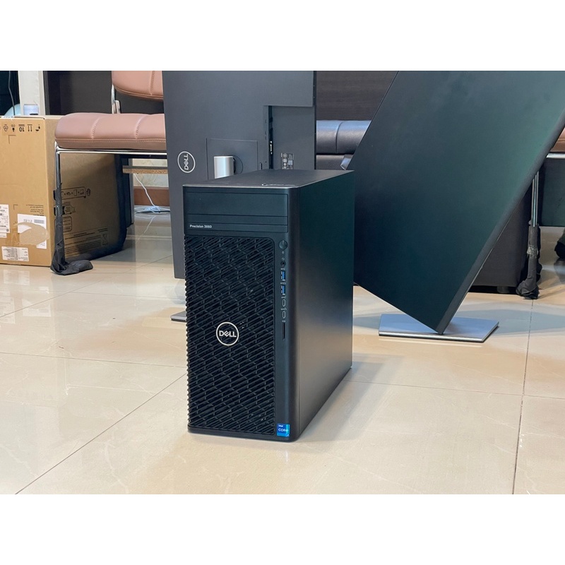 Dell Precision 3660MT Workstation i7-12700 SSD M2 512GB+HD1TB RAM32GB Quadro P2000(5GB DDR6) สำหรับง