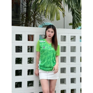 เสื้อกีฬาพิมพ์ลายชิ้นหน้าคอวี AV.021 ใส่สบาย ระบายอากาศได้ดี