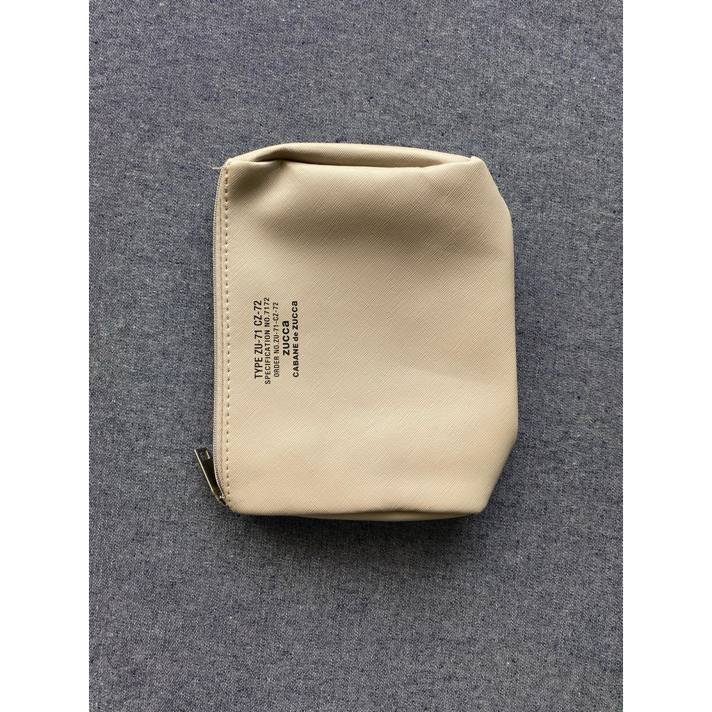 กระเป๋า Zucca / Cabane de Zucca zip pouch - ของมือสอง -