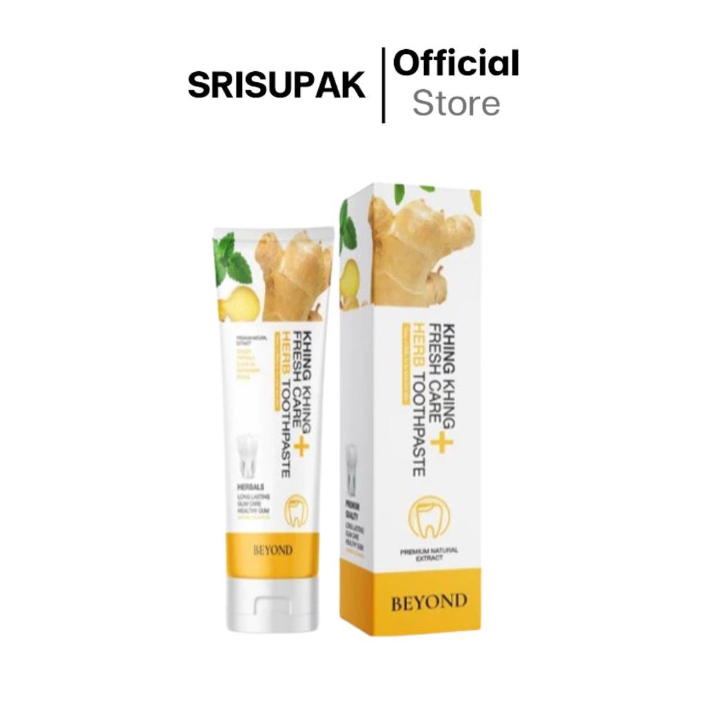 ยาสีฟันขิงขิง Beyond BEYOND KHING KHING FRESH CARE HERB TOOTHPASTE 50 g.