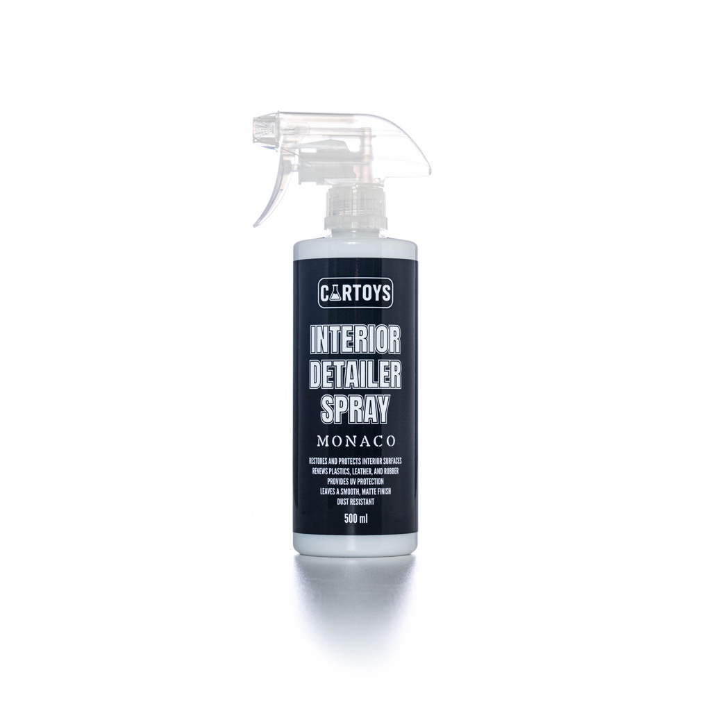 CARTOYS น้ำยาเคลือบเบาะหนังและฟื้นฟูภายในรถยนต์ INTERIOR DETAILER SPRAY (MONACO)