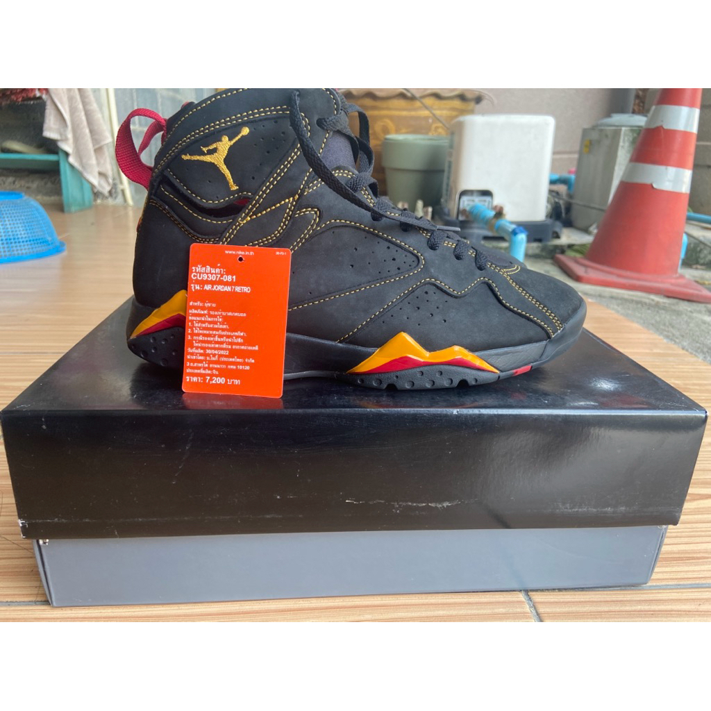 รองเท้ามือสอง NIKE-AIR JORDAN 7 RETRO Men แท้ 9 US 42.5 EU