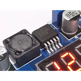 Step-up XL6009 Moduleเพิ่มไฟ DC Input 4-32Volt /DC Output 5-38Volt กระแส 3Amp.พร้อมDisplay Voltmeter แสดงไฟเข้าหรือไฟออก