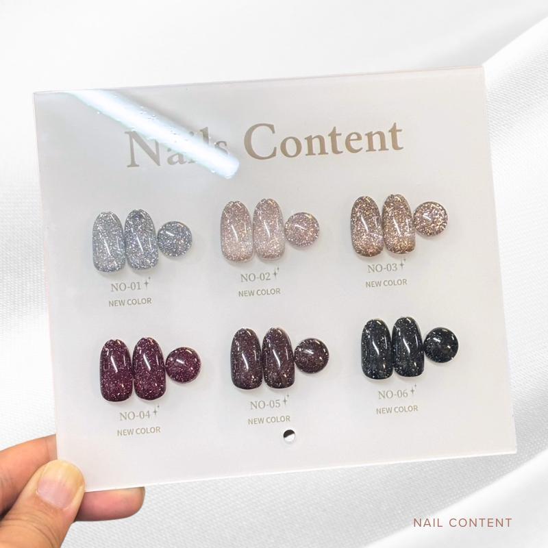 Ab3 แยกขวด สีเจลแฟลช 6 สี idea gel มาใหม่ สวย