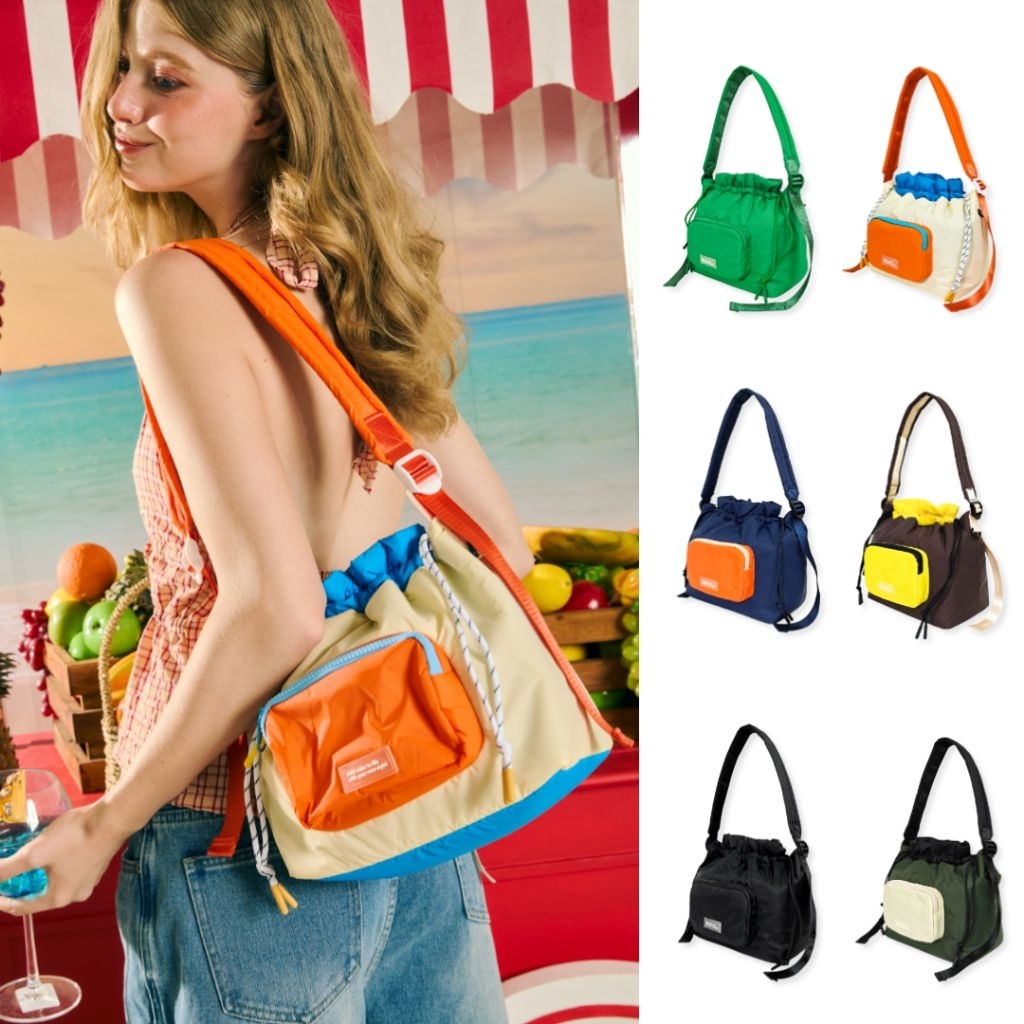 HUKMUM JEEPER 2 ways bag : สะพายไหล่ สะพายข้าง นุ่มนิ่ม กันน้ำ