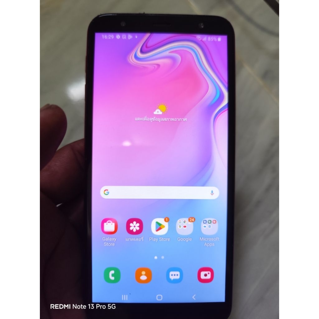 samsung j6plus สภาพมือสอง
