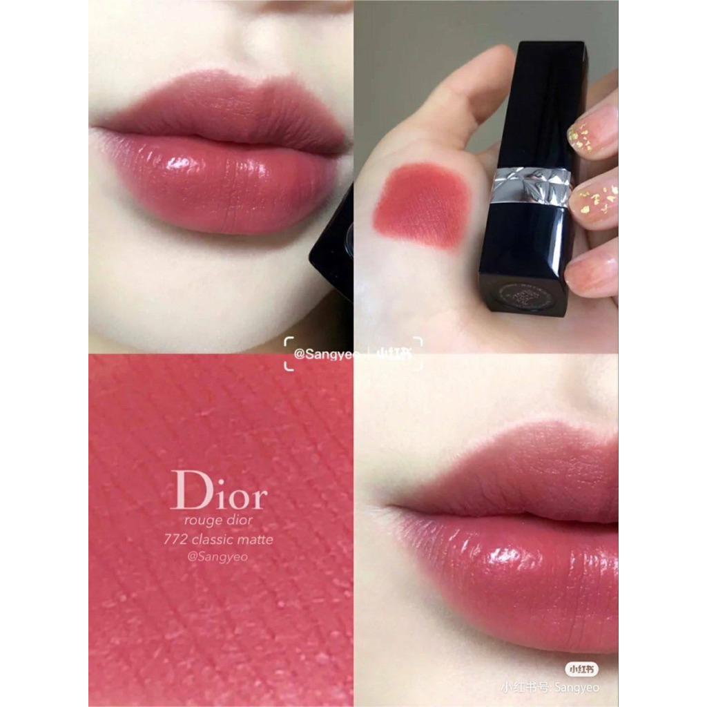 ขนาดทดลอง - Dior Rouge Lipstick 1.5g. #772 Classic Matte