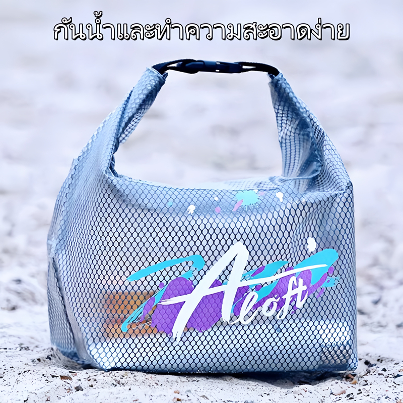 กระเป๋าถือ เครื่องสําอาง กระเป๋ากันน้ำเอนกประสงค์ พกพาสะดวก 2 สีให้เลือก ส่งเร็ว COD - รูปที่ 2