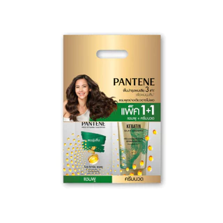 แพนทีน แชมพู ซิลกี้ สมูท 380 มล. + ครีมนวดผม 270 มล. PANTENE SHAMPOO SILKY SMOOTH 380 ML. + CONDITIONER 270 ML.