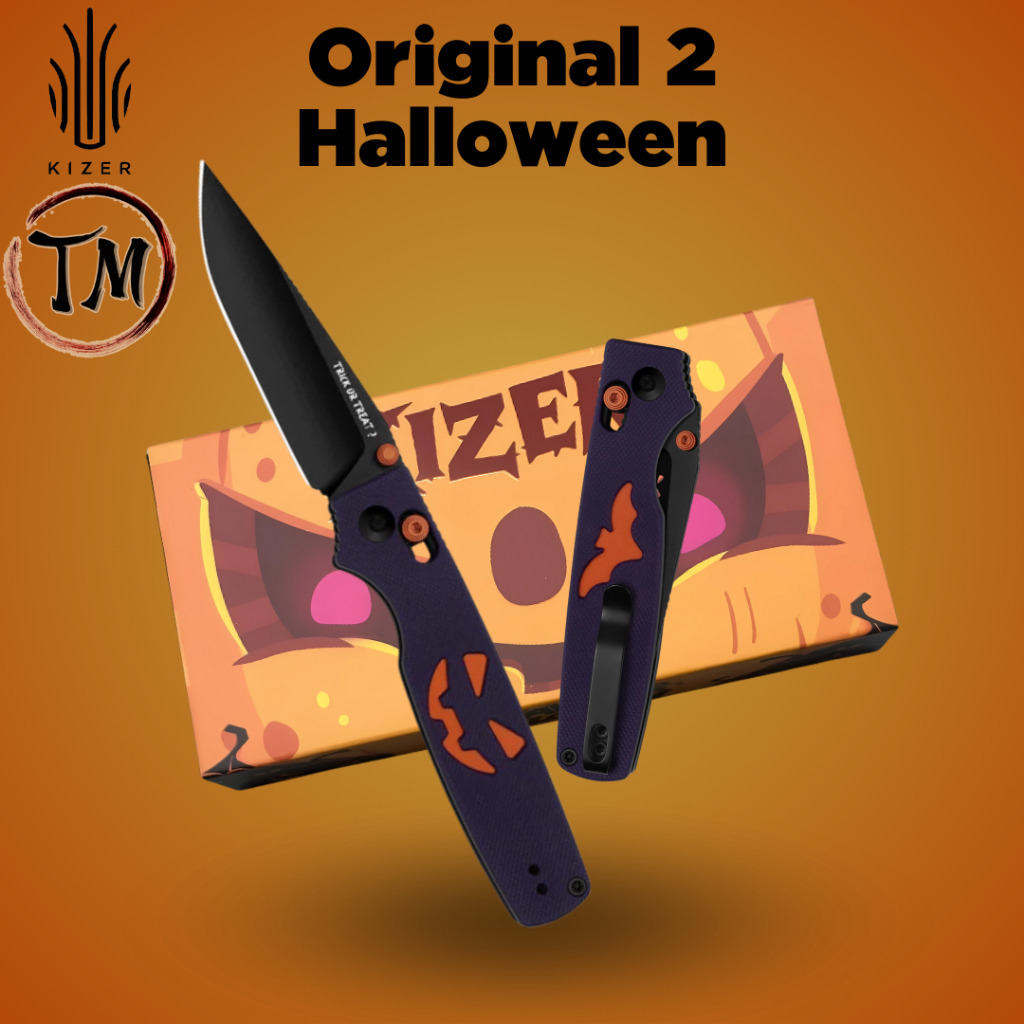 Kizer Original 2 V3605.2MHW1 รุ่นสีลิมิเต็ด Halloween Edition 2025 มีดพับEDC