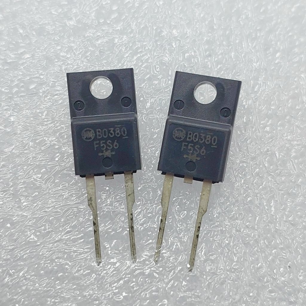 ( 1 ตัว ) ไดโอด Schottky F5S6 , Diode F5S6 5A 60V อะไหล่ซ่อมพร้อมส่งในไทย