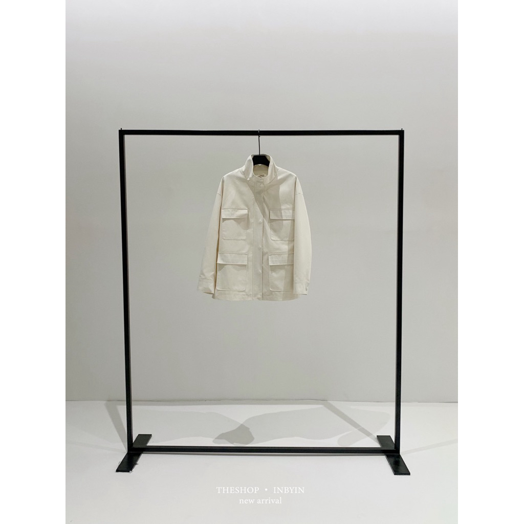 inbyin เสื้อแจ็กเก็ตคอตั้ง แต่งกระเป๋าหน้า ผ้าดีอยู่ทรงสวย (พรี 15 วัน) - รูปที่ 7