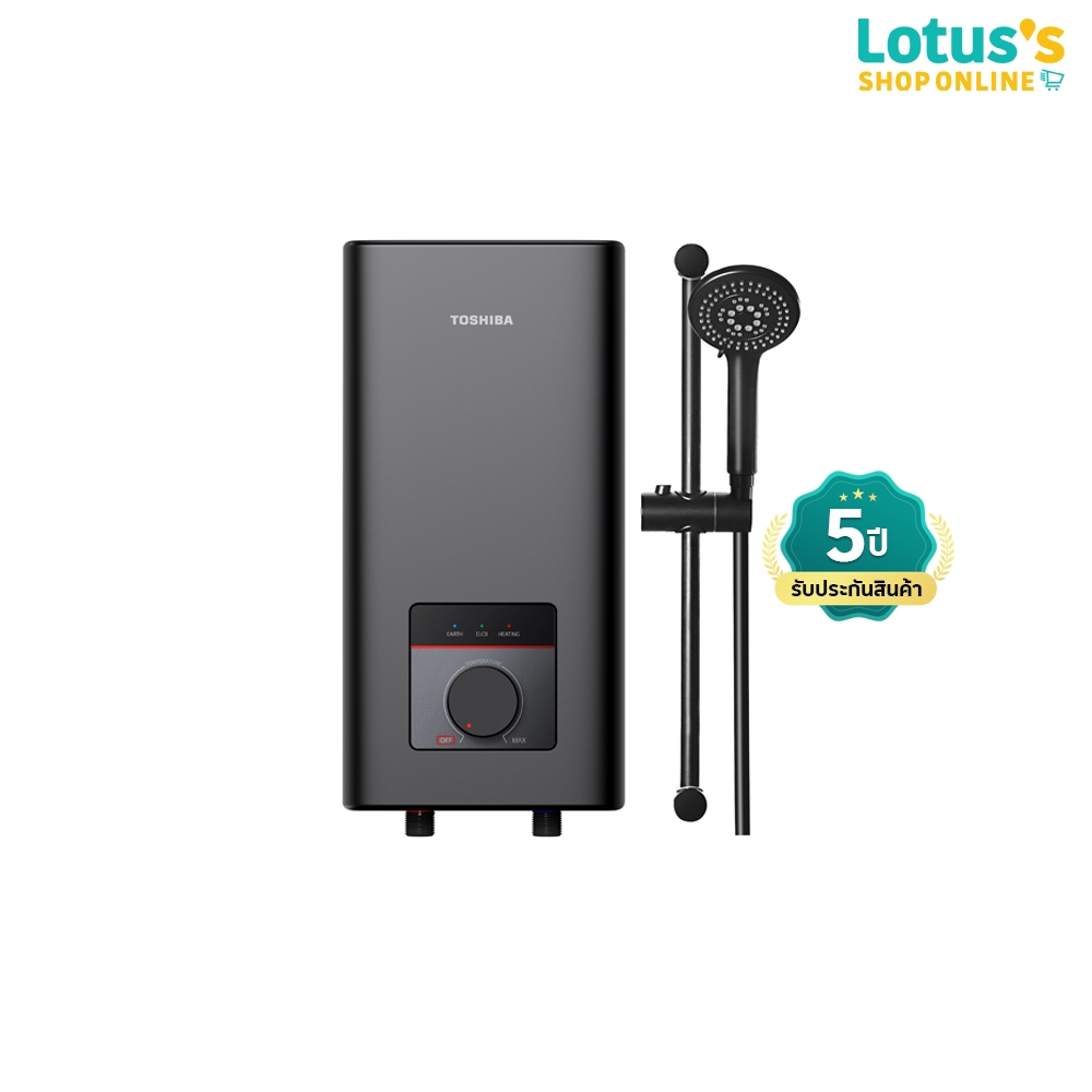 โตชิบา เครื่องทำน้ำอุ่น รุ่น TWH-38MFNTH(K) 3800W TOSHIBA WATER HEATER #TWH-38MFNTH(K) 3800W