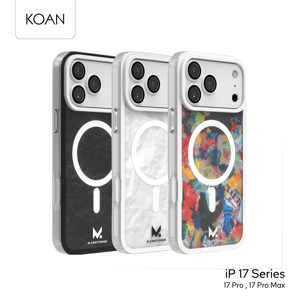 M.CRAFTSMAN เคสกันกระแทก เคสกันเลนส์ Double Layer Case + Camera Lens ใช้สำหรับ iPhone 17 Pro / 17 Pro Max – โปรปัง