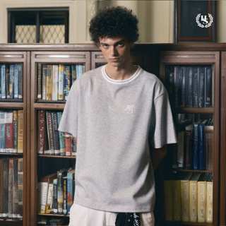 Highschool Preppy Collection 2025 two tone T-shirt ไฮสคูลเสื…